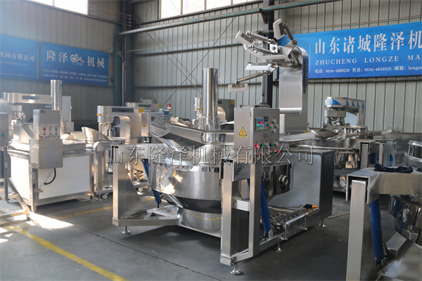 學（xué）校食堂炒菜機